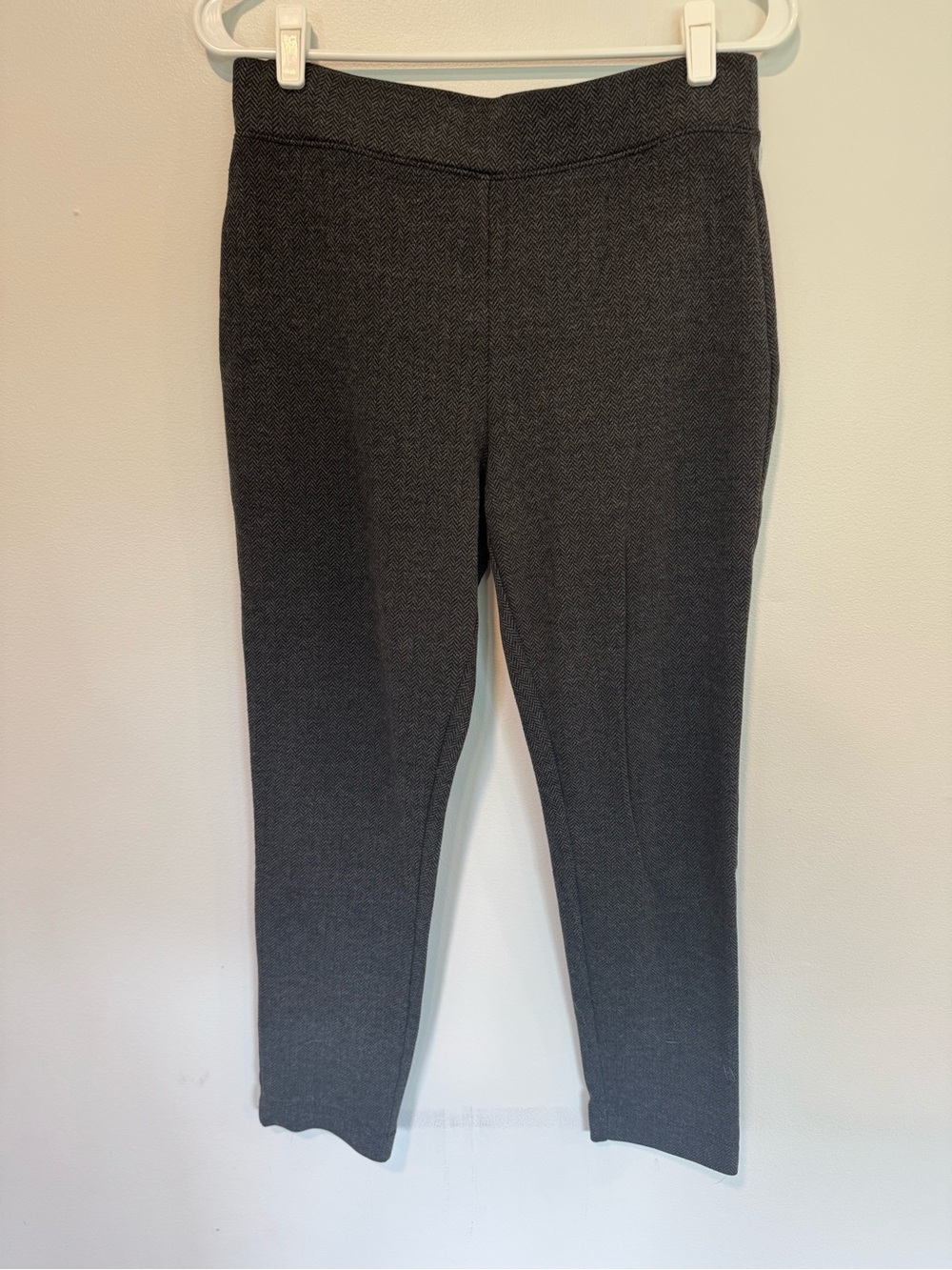 croft & barrow Dark Gray Ponte Slim Cropped Pants